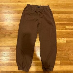 Brandy Melville Rosa Sweatpants (Brown)